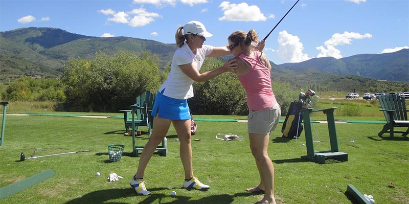 kathleen teaching golf swing kathleen teaching golf swing