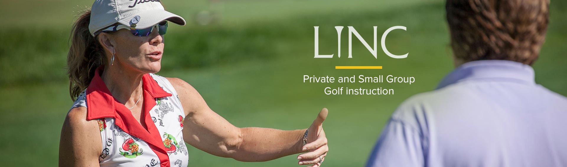 Small and private golf instruction