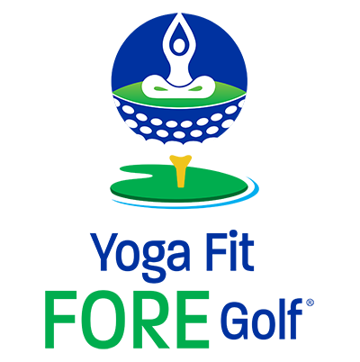 yoga fit fore golf logo