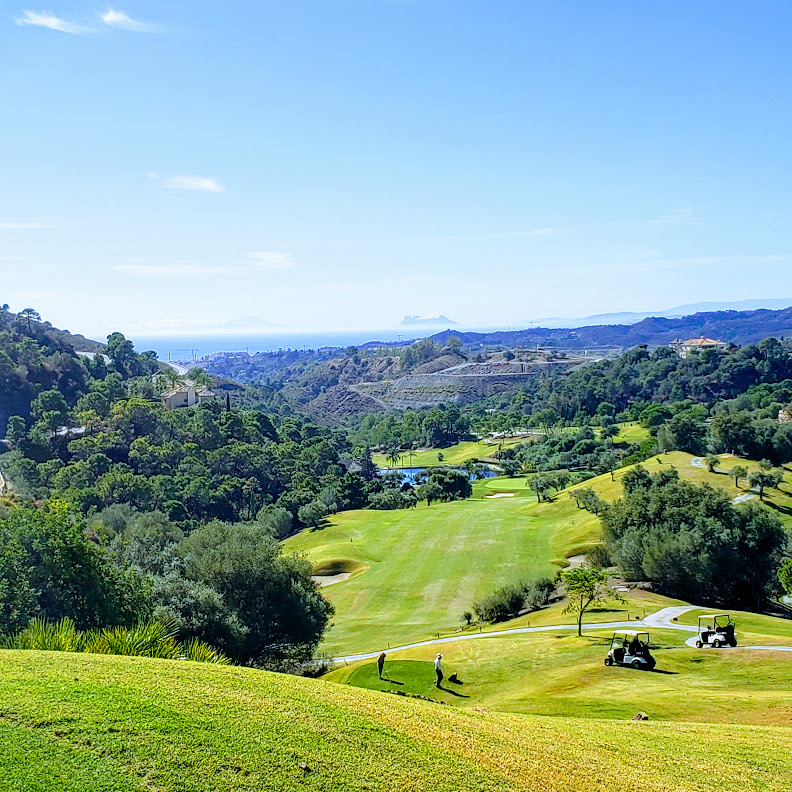 golf course in marbella, spain